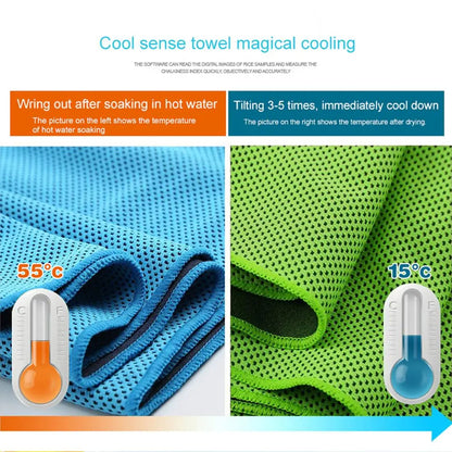 Fitness Swimming Running Summer Enduring Instant Chill Cooling Towel Yoga Rapid Cooling Quick-Dry Ice Face Towel Sport Towel