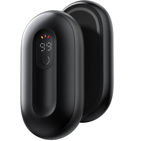 2-In-1 Hand Warmers Rechargeable 2 Pack Magnetic Electric Hand Warmer with Digital Display, Portable Pocket Hand Warmer