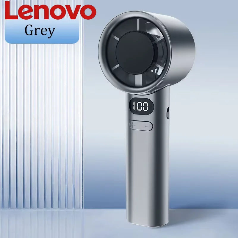 3000Mah Handheld Mini Fan Electric Hand Fans Ice Compress High-Speed Cooling Usbrechargeable Portable LED Digital Display