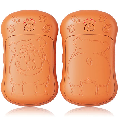 Hand Warmers Rechargeable 2 Pack Strong Magnetic 18Hrs Longer Heating Portable Pocket-Sized Hand Warmer 6000Mah USB Hot Heater