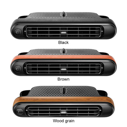 Car Seat Fans Rear Seat Air Circulation Fan Three Adjustable Wind Speeds Vehicle Rear Headrest Fans 5V for Sedan SUV RV Truck