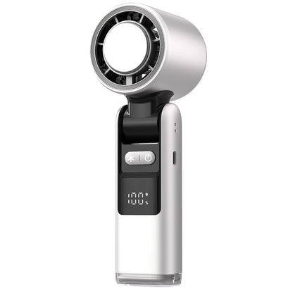 TINSOL 4000Mah Portable Mini Turbo Fan, 199 Wind Speed, Rechargeable, Semiconductor Cooling High-Speed Handheld Fan