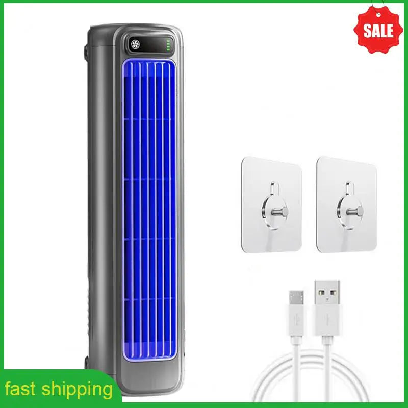 A010 Home Office Kitchen Cooling Fan Home Small Wall Mounted Fan Drill-Free Wall Mounted Electric Fan