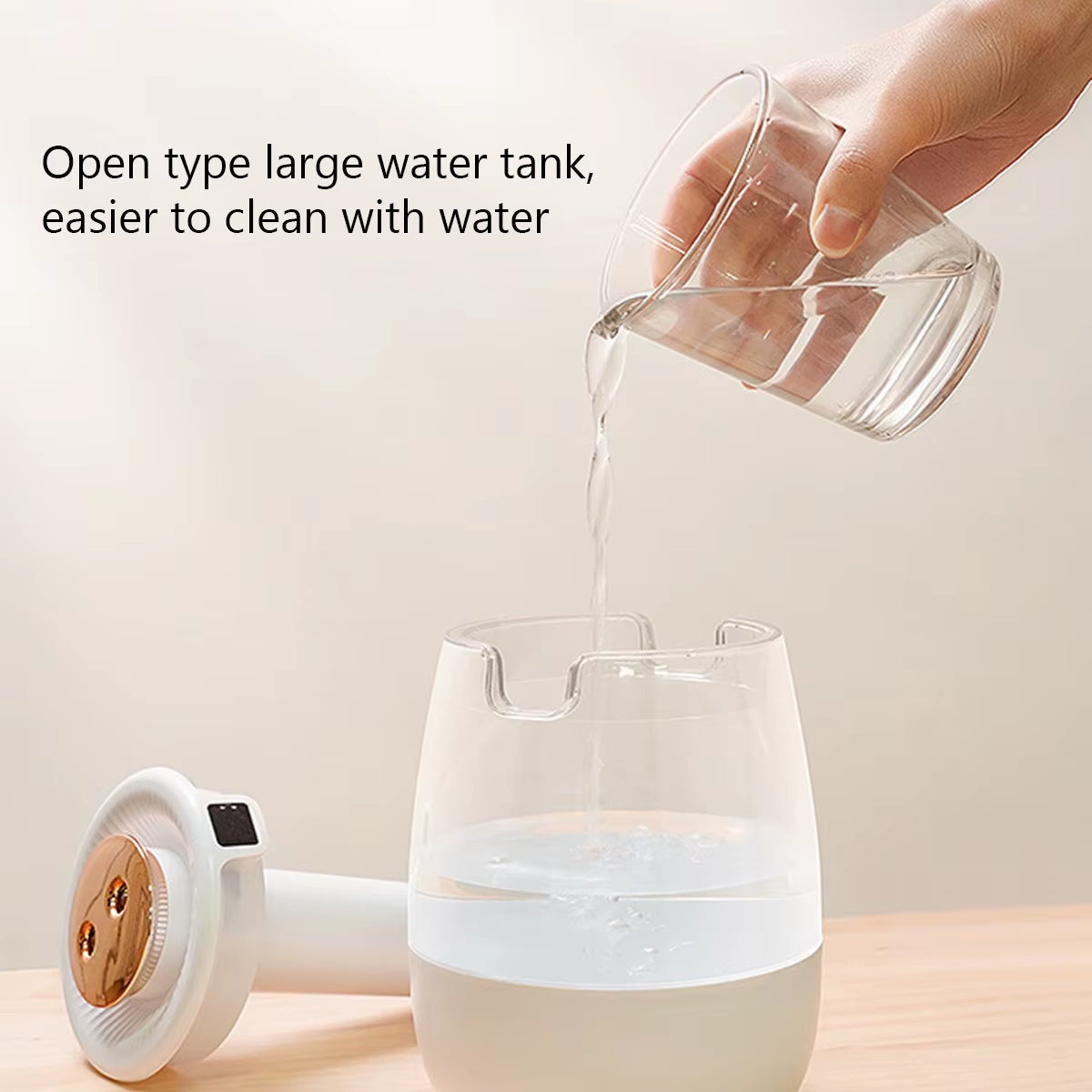 1.3L Air Humidifier Double Spray Port Cool Mist Maker Fragrance Diffuser Home Office Essential Oil Aroma Humidificador Purifier