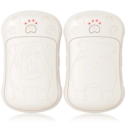 Hand Warmers Rechargeable 2 Pack Strong Magnetic 18Hrs Longer Heating Portable Pocket-Sized Hand Warmer 6000Mah USB Hot Heater