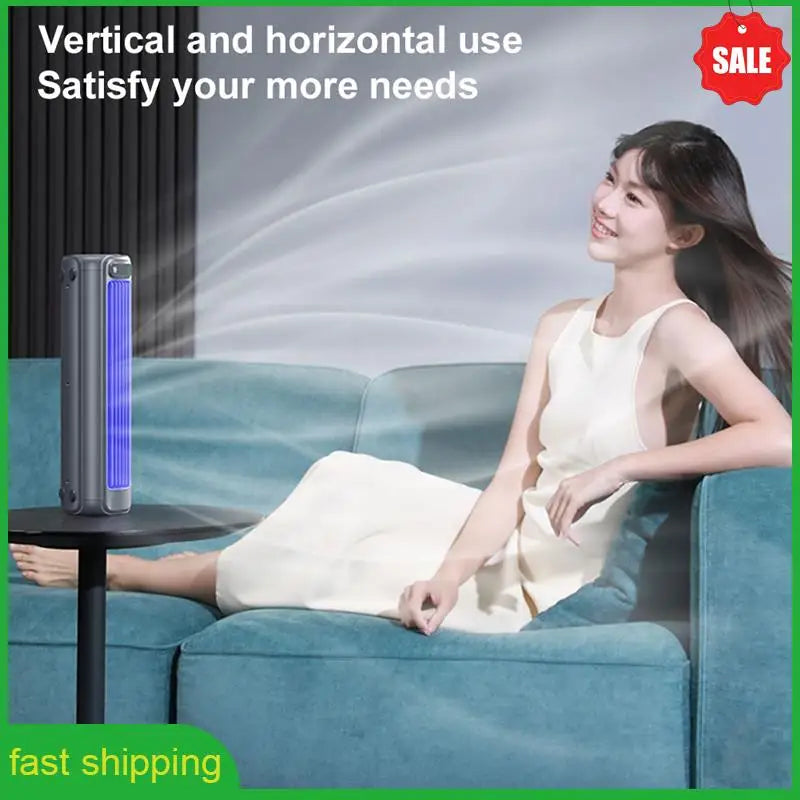 A010 Home Office Kitchen Cooling Fan Home Small Wall Mounted Fan Drill-Free Wall Mounted Electric Fan