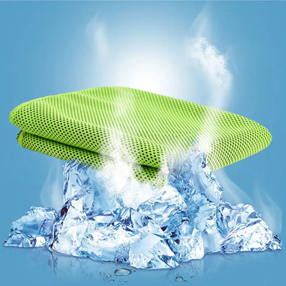 Fitness Swimming Running Summer Enduring Instant Chill Cooling Towel Yoga Rapid Cooling Quick-Dry Ice Face Towel Sport Towel