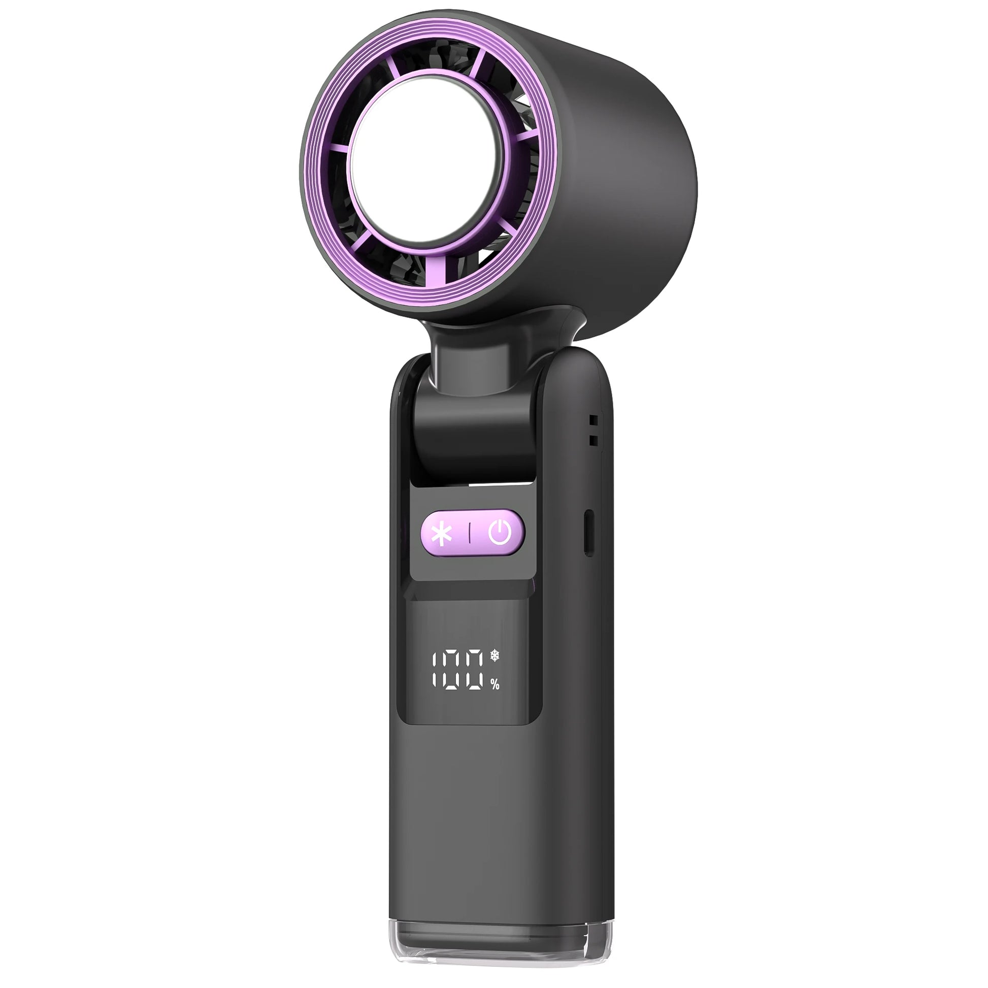 TINSOL 4000Mah Portable Mini Turbo Fan, 199 Wind Speed, Rechargeable, Semiconductor Cooling High-Speed Handheld Fan